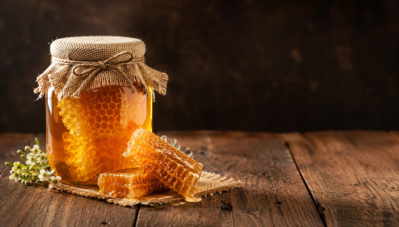 Golden honey